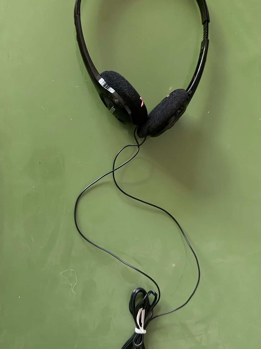 Koss brand Sleek Black Wired On-Ear Headphones
